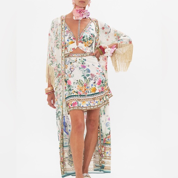 ‼️Last discount before it goes to auction.‼️Camilla Plumes & Parterres Dress - Picture 5 of 8